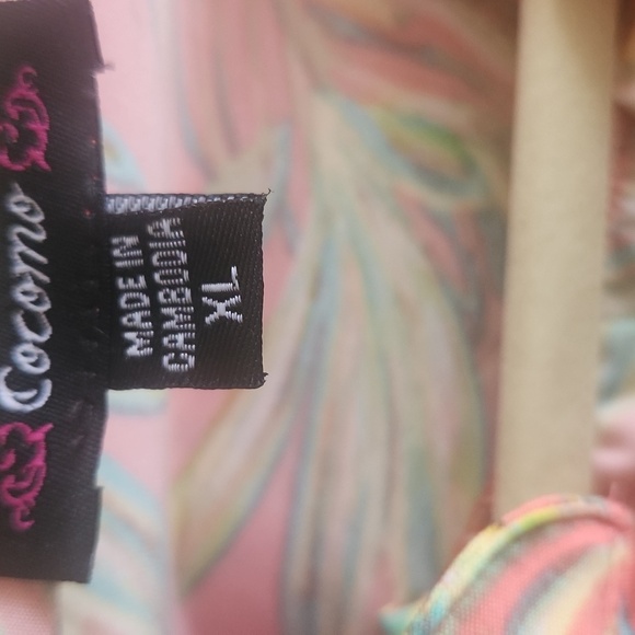 New! Cocomo Comfy Summer Dress SZ XL - Picture 8 of 9